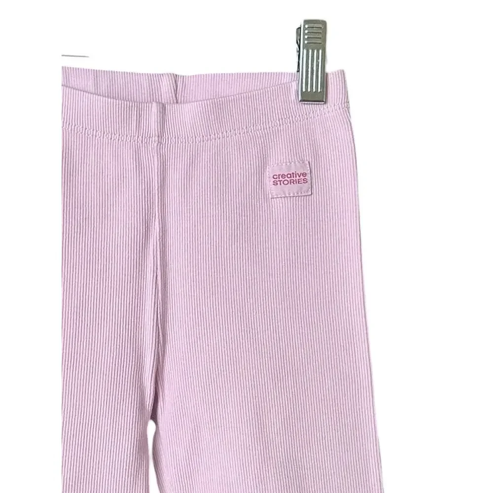 Zara Waffle Dress and Shorts Outfit, Size 5T (110cm), Pastel Pink